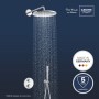 GROHE Precision Duschsystem Unterputz mit Vitalio Rain Mono 310, rund