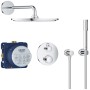 GROHE Grohtherm Duschsystem Unterputz mit Rainshower Cosmopolitan 310