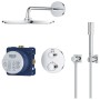GROHE Grohtherm Duschsystem Unterputz mit Rainshower Cosmopolitan 310
