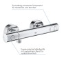 GROHE Precision Get Thermostat-Brausebatterie, 1/2"