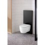Geberit Monolith Plus Sanitärmodul für Wand-WC, 114 cm, Frontverkleidung aus Glas