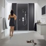hansgrohe Pulsify Kopfbrause 260 2jet mit Wandanschluss