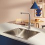GROHE Blue Pure Minta Einhand-Spültischbatterie mit Filterfunktion und hzb. Mousseurauslauf