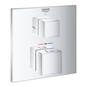 GROHE Grohtherm Cube Thermostat-Brausebatterie mit integrierter 2-Wege-Umstellung Unterputz
