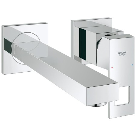 GROHE Eurocube 2-Loch-Waschtischbatterie Ausladung 23 cm