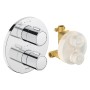 Duravit Thermostatarmaturen Thermostat Unterputz Set, rund