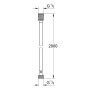 GROHE VitalioFlex Silver Brauseschlauch 200 cm