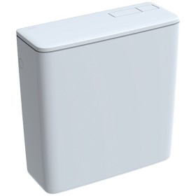 Geberit AP-Spülkasten AP128, 2-Mengen-Spülung, Wasseranschluss hinten mittig und seitlich