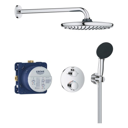GROHE Precision Duschsystem, Unterputz, mit Vitalio Start 250, rund