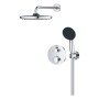 GROHE Precision Duschsystem, Unterputz, mit Vitalio Start 250, rund