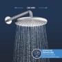 GROHE Precision Duschsystem, Unterputz, mit Vitalio Start 250, rund