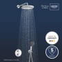 GROHE Precision Duschsystem, Unterputz, mit Vitalio Start 250, rund