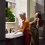 hansgrohe Tecturis E Einhebel-Waschtischarmatur 110 Fine CoolStart wassersparend+ mit Push-Open Ablaufgarnitur