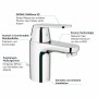 GROHE Eurosmart C Einhand-Waschtischbatterie, DN 15 S-Size