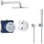 GROHE Grohtherm Duschsystem Unterputz mit Rainshower Cosmopolitan 210