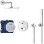GROHE Grohtherm Duschsystem Unterputz mit Rainshower Cosmopolitan 210