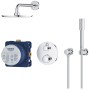 GROHE Grohtherm Duschsystem Unterputz mit Rainshower Cosmopolitan 210