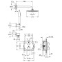 GROHE Grohtherm Duschsystem Unterputz mit Rainshower Cosmopolitan 210