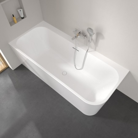 Villeroy & Boch Taro Vorwand-Badewanne 170 x 75 cm für Eckeinbau links