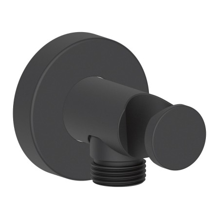 Duravit Wandanschlussbogen mit Brausehalter mit runder Rosette