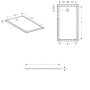 Geberit Olona Rechteckduschwanne 140 x 100 cm