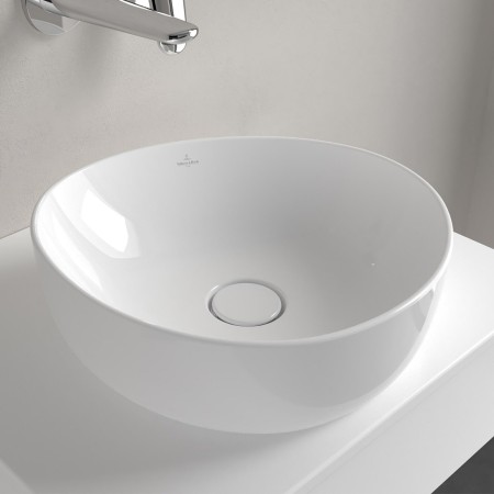 Villeroy & Boch Antao Aufsatzwaschbecken 40 x 39,5 cm, ohne Überlauf, ungeschliffen