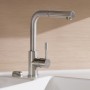 Villeroy & Boch Steel Shower Einhebel-Küchenarmatur, Niederdruck