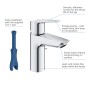 GROHE Start Einhand-Waschtischbatterie, 1/2" S-Size, mit Spar-Funktion