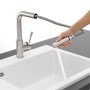 Villeroy & Boch Steel Shower Einhebel-Küchenarmatur, Niederdruck