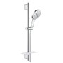 GROHE SmartActive Brausestangenset, 3 Strahlarten, Brausestange 60 cm