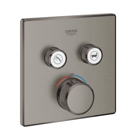 GROHE Grohtherm SmartControl Thermostat Fertigmontageset mit 2 Absperrventilen, eckige Ausführung
