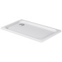 Duravit D-Code Rechteck Duschwanne 120 x 70 cm mit Antislip