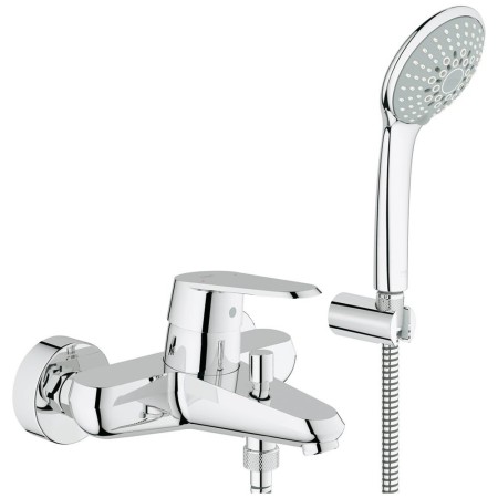 GROHE Eurodisc Cosmopolitan Einhand-Wannenbatterie mit Brauseset
