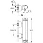 GROHE Grohtherm 2000 Thermostat-Brausebatterie