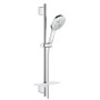 GROHE SmartActive 130 Brausestangenset, 3 Strahlarten, Brausestange 60 cm