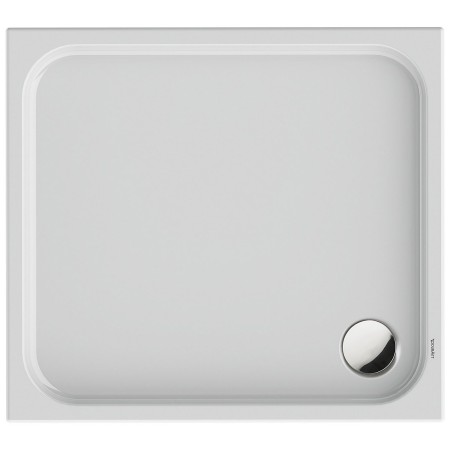 Duravit D-Code Rechteck Duschwanne 100 x 90 cm mit Antislip