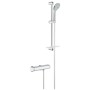 GROHE Grohtherm 2000 Thermostat-Brausebatterie mit Brausegarnitur