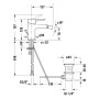 Duravit D-Code Einhebel-Bidetmischer