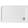 Duravit D-Code Rechteck Duschwanne 130 x 80 cm mit Antislip