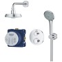GROHE Grohtherm Duschsystem Unterputz mit Rainshower Cosmopolitan 160