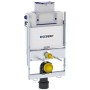 Geberit GIS Element Wand-WC 87 cm mit Omega UP-Spülkasten 12 cm, für Betätigung von oben oder von vorne