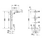Duravit C.1 Shower System mit Einhebel-Brausemischer