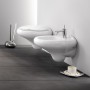 VitrA Istanbul Wand-Tiefspül-WC VitrAflush 2.0 mit Bidetfunktion