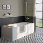 VitrA Conforma Combo Badewanne, Einstieg links