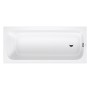 Duravit Qatego Rechteck-Badewanne 170 x 75 cm, Einbauversion