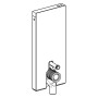 Geberit Monolith Plus Sanitärmodul für Stand-WC, 114 cm, Frontverkleidung aus Steinzeug