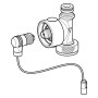 Geberit Temperatur- und Volumenstromsensor intern