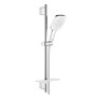 GROHE Rainshower SmartActive 130 Cube Brausestangenset, 3 Strahlarten, Brausestange 60 cm