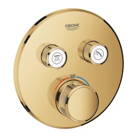 GROHE Grohtherm SmartControl Thermostat Fertigmontageset mit 2 Absperrventilen, runde Ausführung GROHE Grohtherm SmartControl Thermostat Fertigmontageset mit 2 Absperrventilen, runde Ausführung