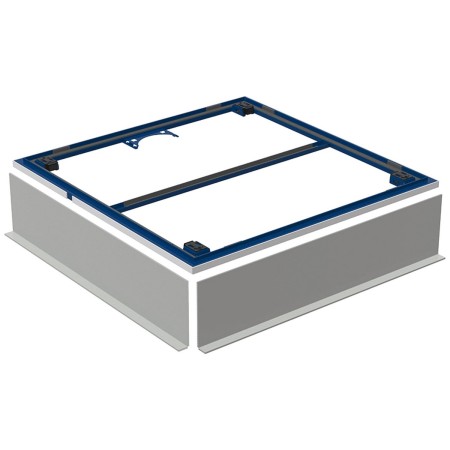 Geberit Installationsrahmen für Setaplano Duschwanne 90 x 90 cm, für 4 Füße